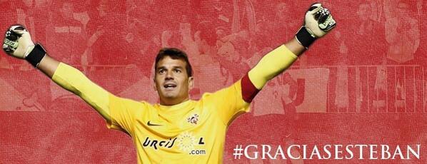 U_D_Almeria's tweet photo. #GraciasEsteban http://t.co/W9nUQGZ7ft
