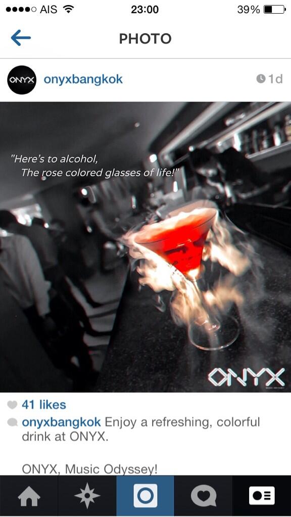 onyxbangkok's tweet photo. Enjoy a refreshing, colorful drink at ONYX, Music Odyssey! http://t.co/VHBMX8QBSn