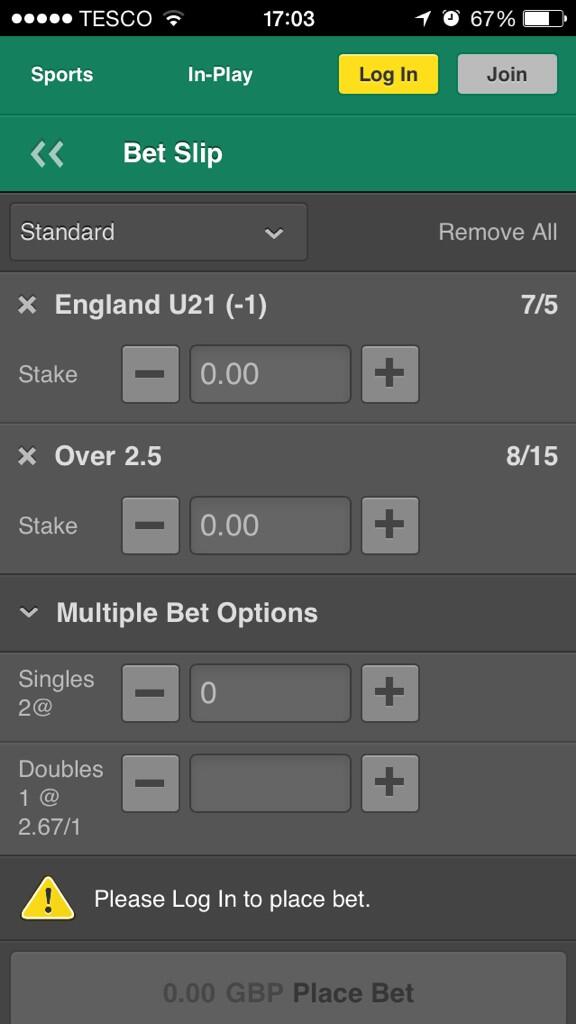 Footy5Tips's tweet image. Anybody fancy a 2.67/1 Double?
Genk U21's Over 2.5 Match Goals &amp;amp; England U21 -1 Handicap.