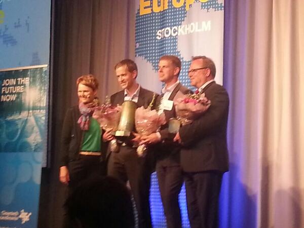 Disruptive Materials, <a href="/cyclocor/">CYCLOCOR</a> &amp; Ecofective top 3 winners at Nordic Cleantech Open finals with <a href="/annakarin_hatt/">Anna-Karin Hatt</a>