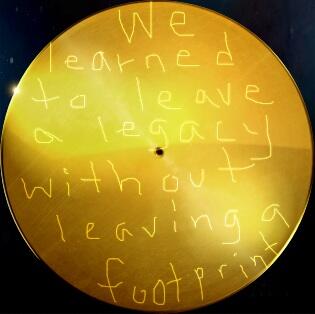 Sura4Sugar's tweet photo. #COSMOSmessage Here's my message. I hope one day humanity will actually live up to it. http://t.co/qNG9CRVT5i