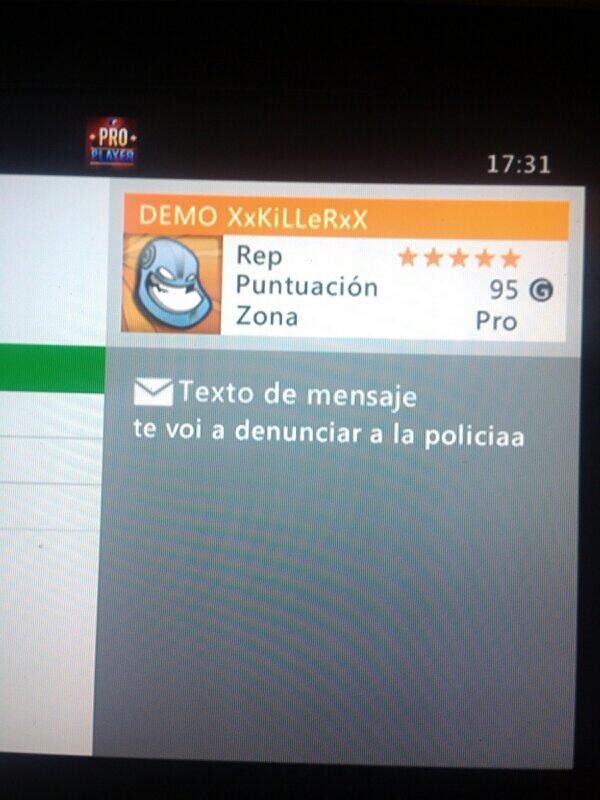 devourer91xbox's tweet image. Los envidiosos como el rata del @The_KiLLeR_876 me quieren denunciar