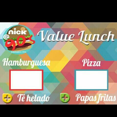 Nickat90s's tweet photo. Ya a dos dias del gran evento!  No te pierdas de nuestro value lunch (pizza o hamburguesa + papas + te) por 35 pesos! http://t.co/HP8vr4owNm
