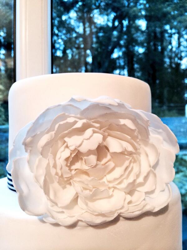 YummyBake's tweet image. Pretty flower paste peony. Part of a new design for @design_plat4rm  on Saturday