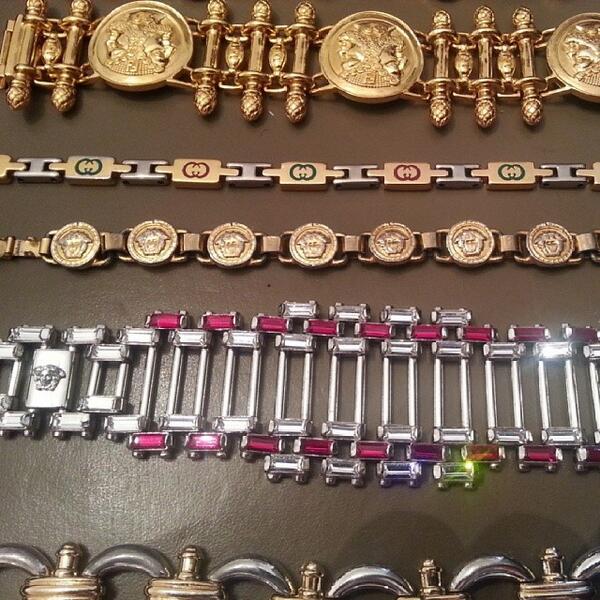 r-js.com/1lGUkUu We still have #vintage #designer bracelets @ #designerminds #archives #chicago #gold #19...