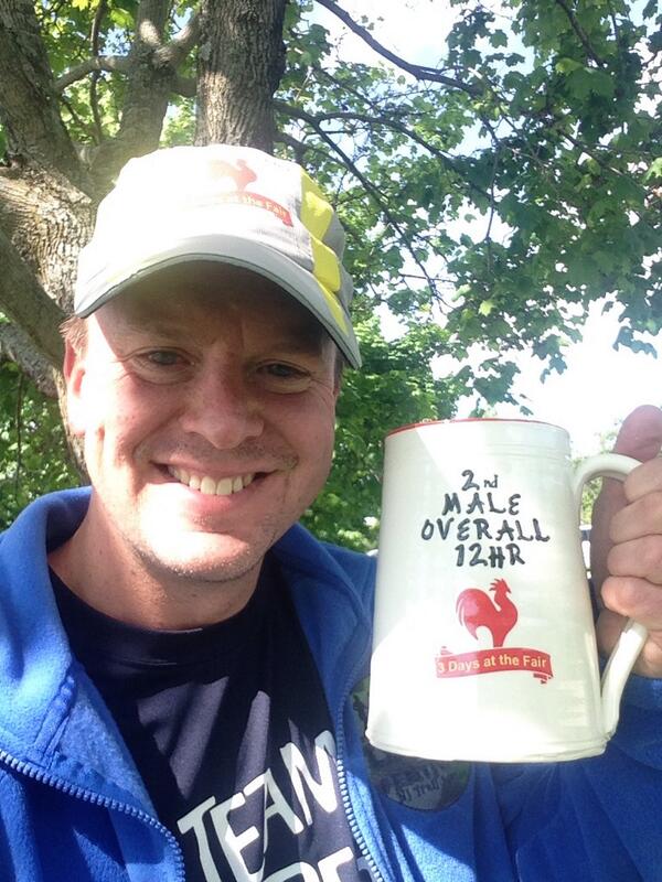 RunforAndrew's tweet photo. Ran 65 miles in the #3daysatthefair 12 hour race!  2nd place finish &amp; a nice kickoff 4 my @NorthCoast24HR training http://t.co/5y3AYqWTGK
