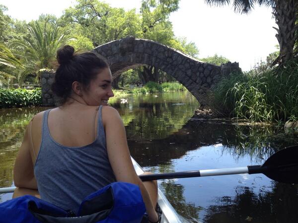 Tulane_Sarah's tweet photo. Kayaking in city park! http://t.co/xyYfeJCNNq