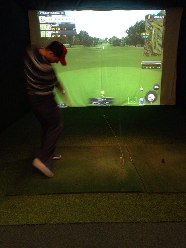 RizzleHicks's tweet photo. Great laugh and way to spend a few hours, highly recommended!! @kenohall @GolfSimRental http://t.co/H9J2ePjd8U