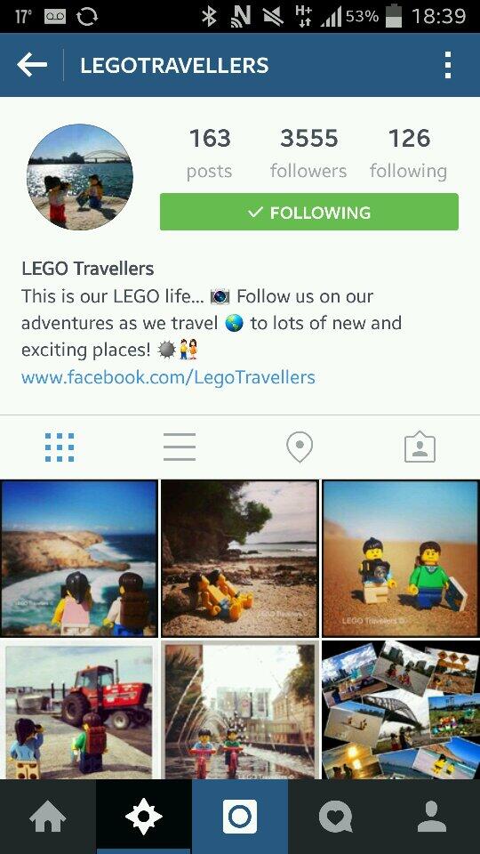 Jenkabell's tweet photo. Probably the best thing on insta!!! #legotravellers! http://t.co/yjTFUlqyxW