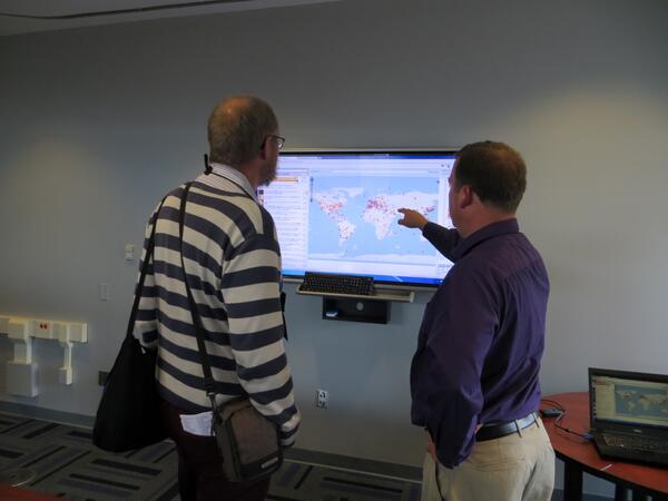 GeoVISTA_PSU's tweet image. see a demo of SensePlace2, geovisual analytics for Twitter, at the GeoVISTA #iscram2014 demo