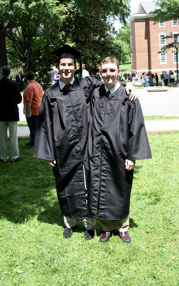 MillerSchoolVA's tweet image. Congrats 2010 MSA grads Putney Smith &amp;amp; Alexander Turkovich on their graduation from Hampden-Sydney College.#MSAlumni