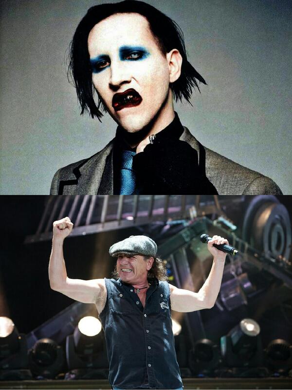 RockYHeavy's tweet photo. OCTAVOS

RT--MARILYN MANSON
FAV--BRIAN JOHNSON (AC/DC) http://t.co/UXklFb9lBd