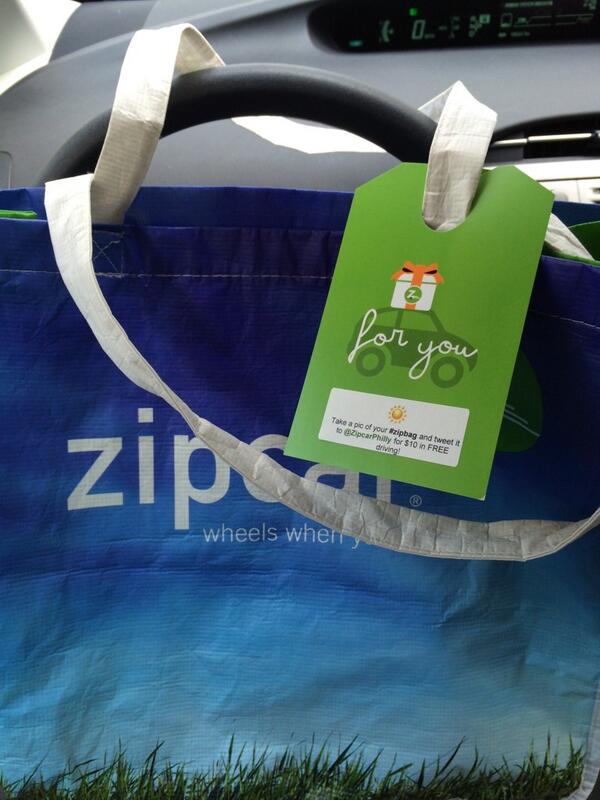 kilialps's tweet photo. Received a #zipbag today! @ZipcarPhilly http://t.co/a4DOC5jPDZ