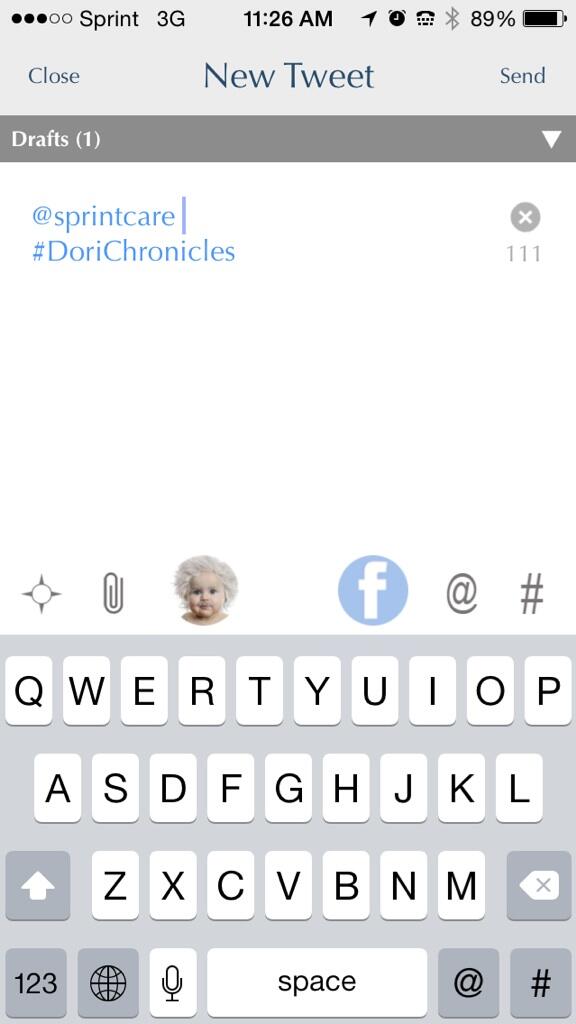 yupchronicles's tweet image. @sprintcare why is it that I have 3 bars, but still my data and internet is slower than a turtle?! 
#DoriChronicles