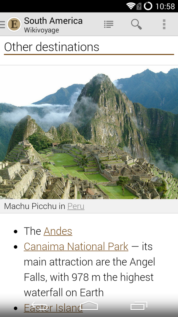EveryWiki's tweet photo. Released version 2.6.0: New brown UI and some bug fixes. http://t.co/dTYrUDx75H