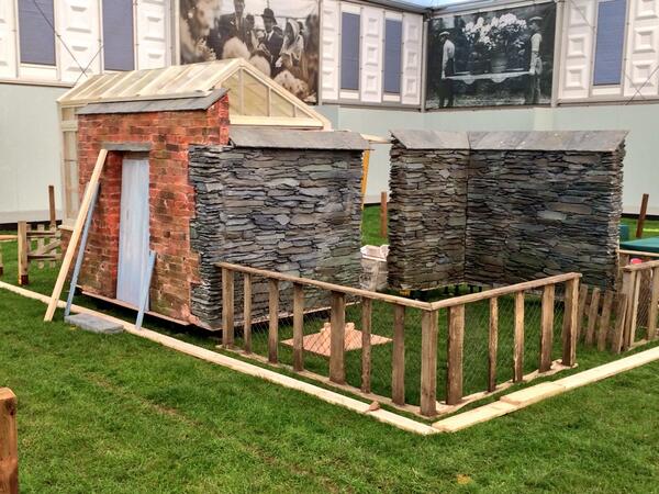 Building The Peter Rabbit Herb Garden @ Chelsea Flower Show 2014 with Richard Lucas Gardens + @hooksgreenherbs