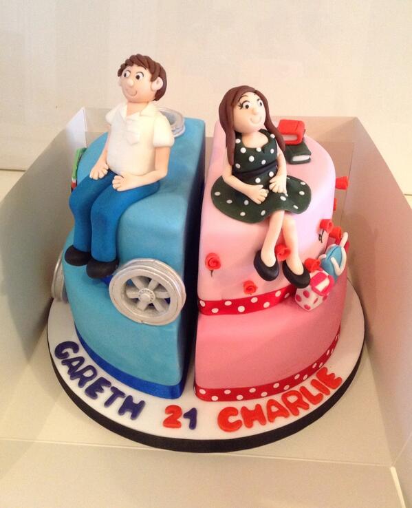 Birthday Cake Ideas For Twin Boy And Girl The Cake Boutique