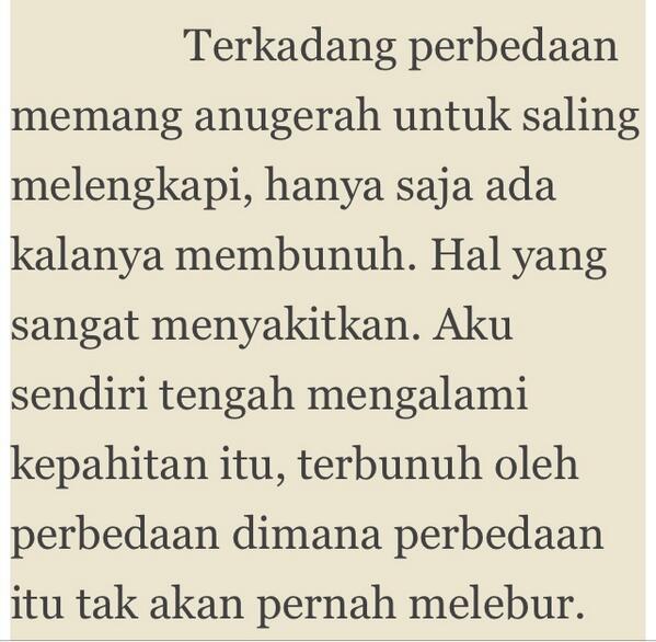 achenOFFICIAL's tweet photo. Kau dan aku sulit menjadi kita http://t.co/QsYuWktueS