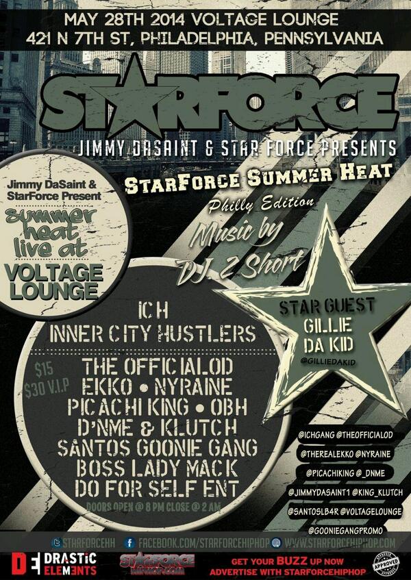 It's going down next week <a href="/voltageLounge/">Voltage Lounge</a> / @starforcehh concert ft. <a href="/obhdarkLo/">DARK LO</a> <a href="/SantosLB4R/">THE HUMAN TORCH</a> <a href="/IchGang/">Inner City Hustlers</a> <a href="/BLM_1stLady/">BLM</a>