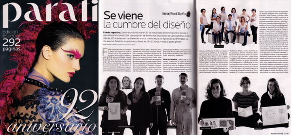 fernandacohen's tweet photo. +prensa de #LaSeleccion2014 en @FeriaPuroDiseno curada x @OdtINTI @ParaTiOnline #Listaparaleer http://t.co/T9HUHYotLp http://t.co/xyQPrbzy83