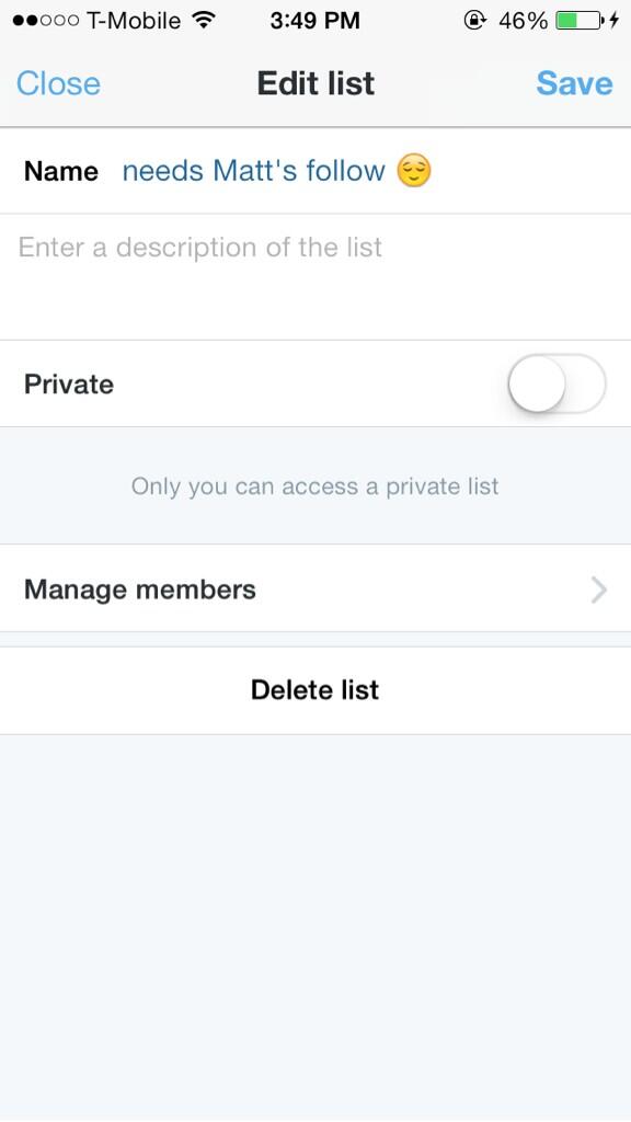 gilinskyzone's tweet photo. RT if you need a Matt follow I'll add you http://t.co/HqtdjsrOBO