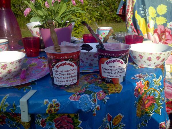 marijkevbeurden's tweet photo. @StapletonNL Wat is 't genieten van jullie heerlijke yoghurt! Vandaag op de camping ook weer genoten, nogmaals dank! http://t.co/hMmyprD3mH