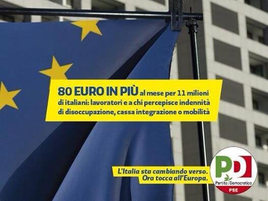 DamianoZoffoli's tweet photo. 80 euro in più al mese per 11 milioni di Italiani: l'Italia sta cambiando verso.
Ora tocca all'Europa!
#scriviZoffoli http://t.co/b0Ww4YfW33