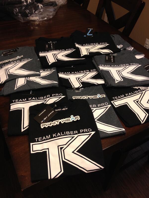 TeamKaliber's tweet image. Today, we are giving away a Small Gray tK Pro shirt! RT &amp;amp; follow @PWNITWEAR to enter! Winner will be chosen in 1 hour