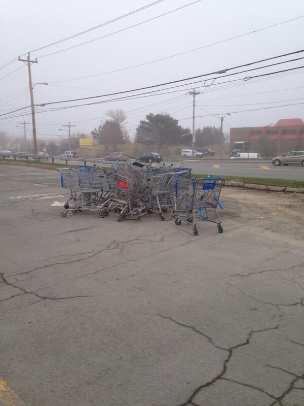 NewfyBonez's tweet photo. @MSmithBubbles Found a facken shoppin cart lanch for ya bubs http://t.co/Be7Zor36HP