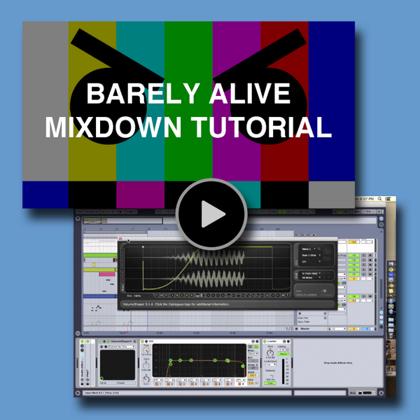BARELYALIVEUS's tweet photo. Here's a little mixdown tutorial for all our producer fans! ▶ http://t.co/HDmJuXlsYy http://t.co/mHyU7WSdQk