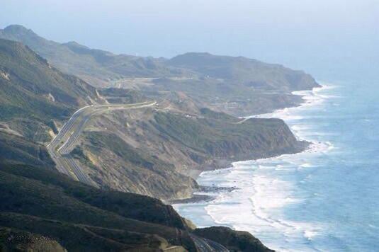 #Méxicoincreíble ¿Irlanda o Escocia? No, es nuestro #MEXICO belleza de lugar autopista Escénica #Ensenada, #Tijuana