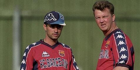 kplg.co/BLw2 - Ketika Van Gaal dan Mourinho Bersama di Barca (+Video)