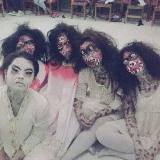 Make up ghost #konsepsetan #SchonHeatDancerCrew by <a href="/indra_fahrain/">😊𝔖𝔱𝔢𝔳𝔢𝔫😗</a>