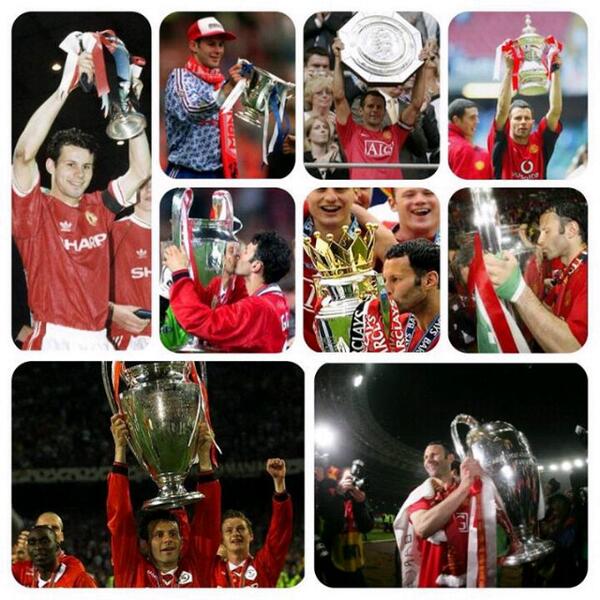 Ryan Giggs menyatakan pensiun sebagai pemain &amp; musim depan bakal menjabat "Assistant Manager"... #ThankYouGiggsy