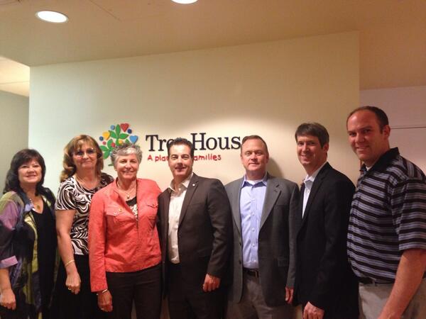 Team UPS at Tree House for naming of UPS room today <a href="/NorthwestUPSers/">Northwest UPSers</a> <a href="/MultiCareHealth/">MultiCare Health</a>