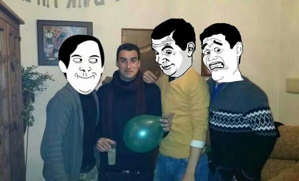 byexpression_'s tweet photo. Como son mis colegas @portisonrio @Jorge_dLara @JosemaAcosta86 xDD http://t.co/iRtybOOUoz