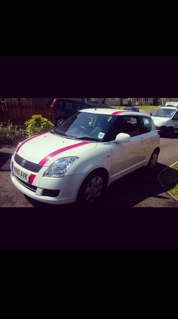 ECrowther's tweet photo. My baby ♡ #suzukiswift http://t.co/5dsrRgyCdj