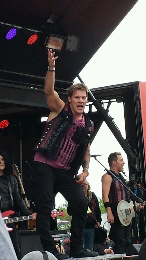 Absolutely stole the day at #RockOnTheRange This group knows how to do it! #bestperformance @FOZZYROCK @IAmJericho