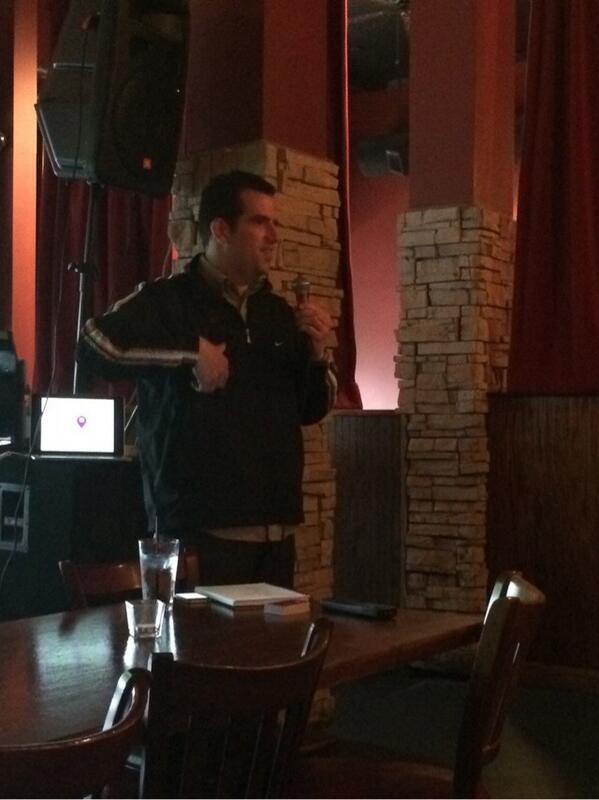 KurtMcintire's tweet image. .@joshbecerra tells the story of @dropadrop at Mobile Meetup Minneapolis.