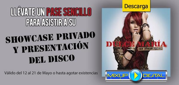 MixupDigital's tweet photo. Solo #MixupDigital tiene los último pases a la presentación de #SinFronteras con @DulceMaria http://t.co/DI48fyUL5q http://t.co/Ja43wATArf