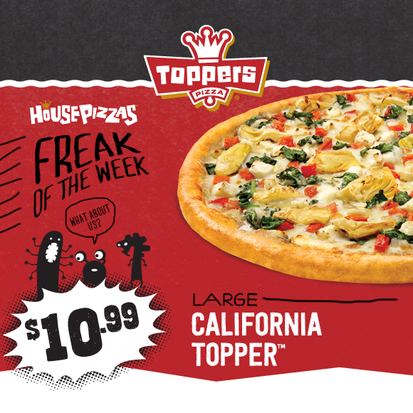 About Us - Toppers Pizza Place