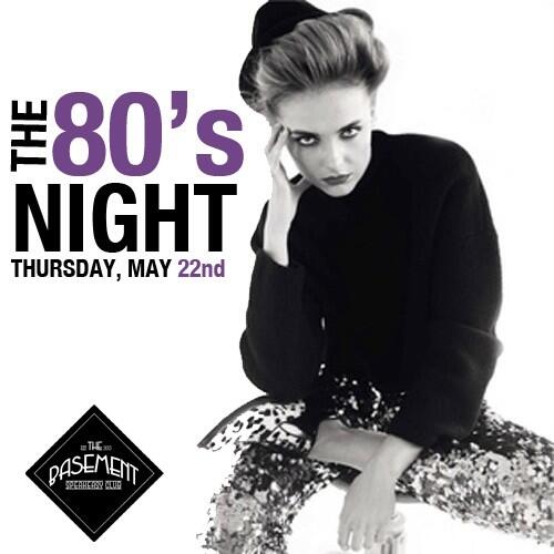 TheBasementMx's tweet photo. Este jueves #The80sNight una noche para recordar la época dorada de la música los esperamos
Evento para mayores de 25 http://t.co/MAeAgpbhqs