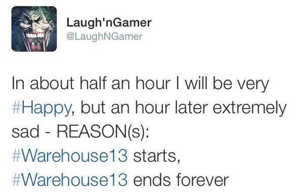 <a href="/EddieMcClintock/">EDDIE MCCLINTOCK</a> <a href="/allisonscag/">Allison Scagliotti (she/her)</a> <a href="/MsJaimeMurray/">Jaime Murray</a> <a href="/saulrubinek/">Saul Rubinek</a> <a href="/warehouse_13/">Warehouse 13</a> <a href="/Warehouse13/">Warehouse 13</a> #Warehouse13 endless wonder!