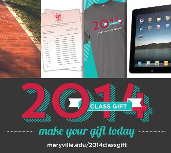 Only 10 days left to get your brick, t-shirt, transcript &amp; i-Pad raffle entry! 2014 Class Gift maryville.edu/2014classgift