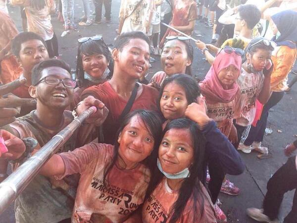Inilah wajah2 gembel anak2 fastco yg turut serta berpartisipasi dalam acara Party run 2014 ! You rockk guys