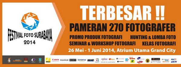 2014FFS's tweet photo. Yuk! merapat di FFS2014,26Mei-1Juni, Grandcity Surabaya. http://t.co/aLslAtPgdj