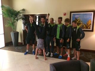 timmydugganUSA's tweet photo. @RideCannondale Nice one boys. #photoop #atoc2014 http://t.co/pNufEUvuRA