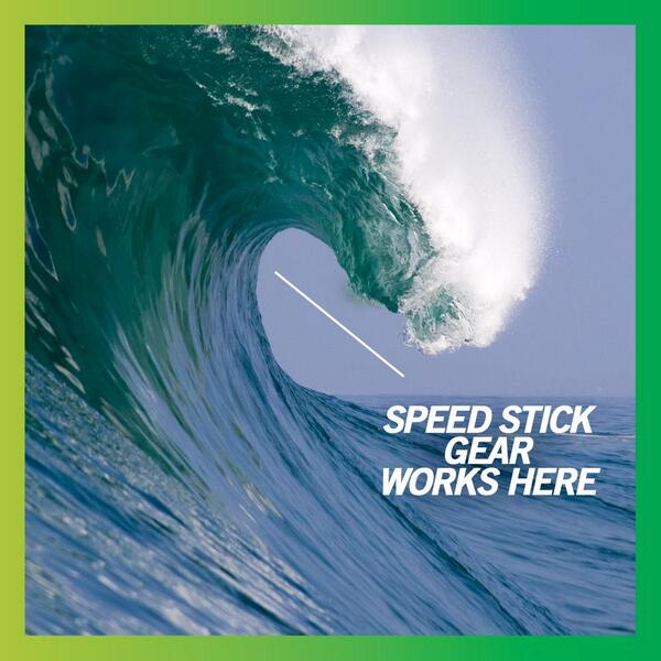 SpeedStickCA's tweet photo. Speed Stick* GEAR™ guys boldly go where others don't. http://t.co/OrWVteTwzQ