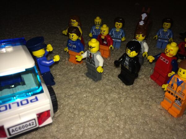 SawedOff13's tweet image. YOU sir, are a PIG! #FunWithLegos