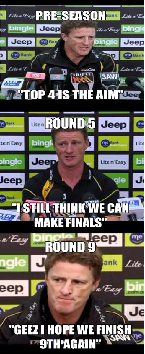 Poor old Richmond #AFL